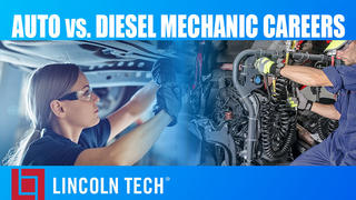 Learn the difference between the auto and diesel Mechanic career paths.