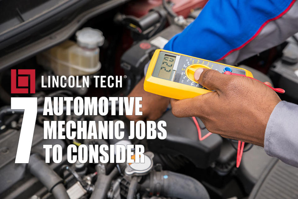 Seven Automotive Mechanic Jobs To Consider