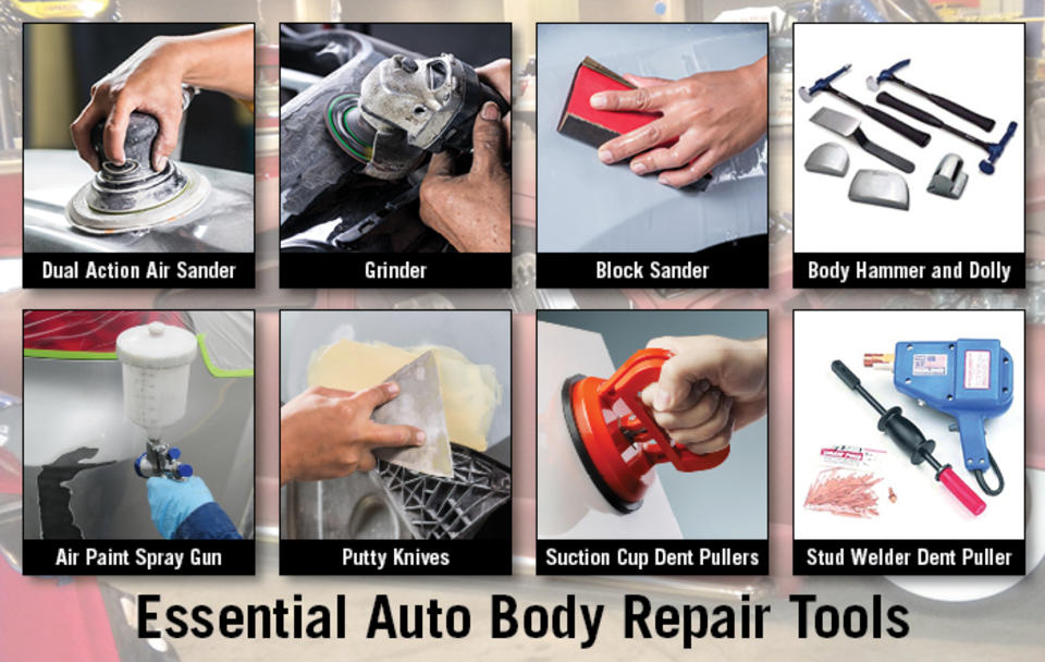 8 Essential Auto Body Repair Tools For Collision Professionals