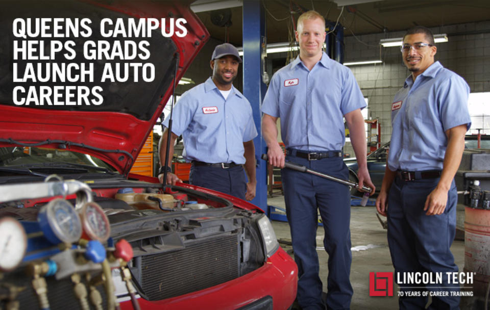 New York Auto Careers Begin at Lincoln Tech